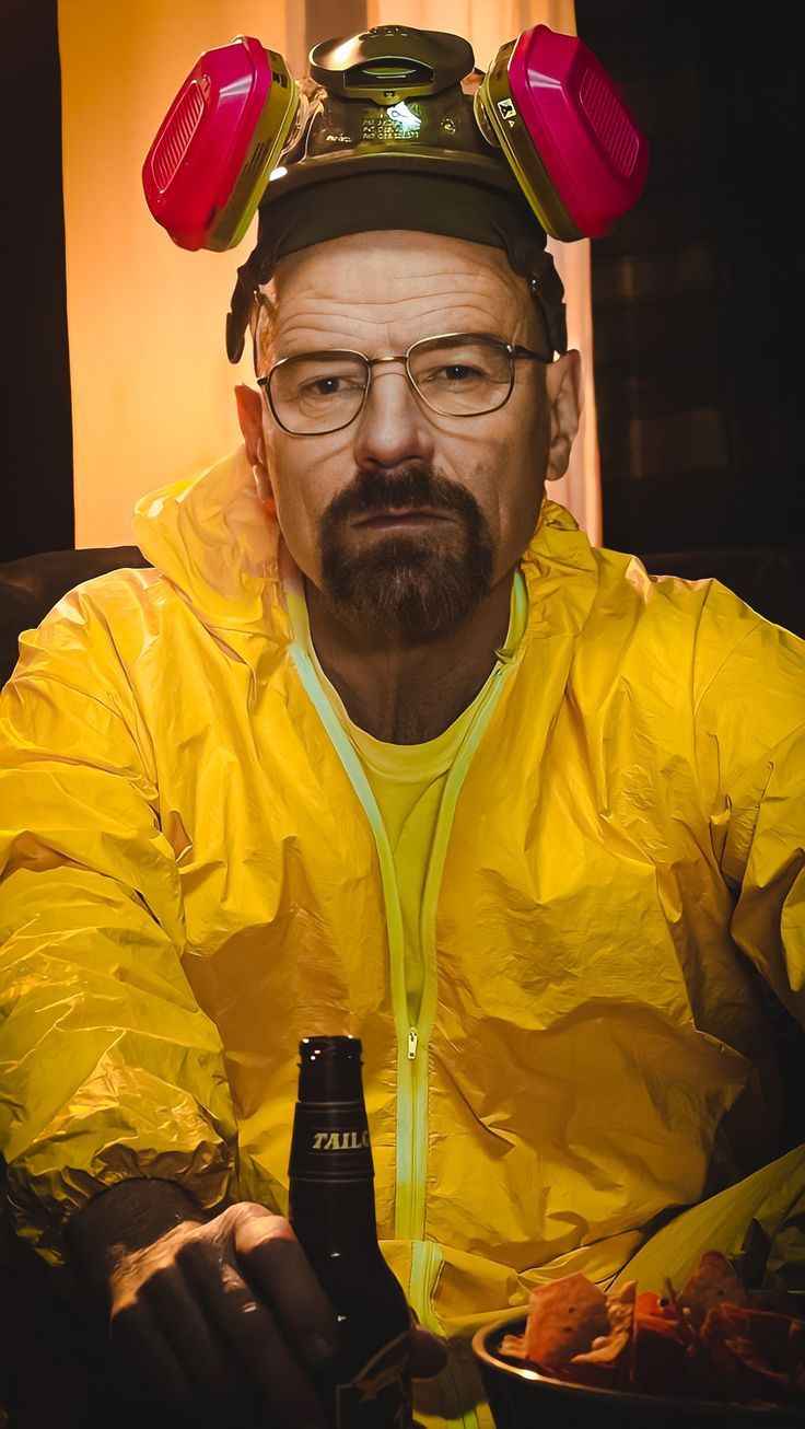 Chemistry lab scientist character